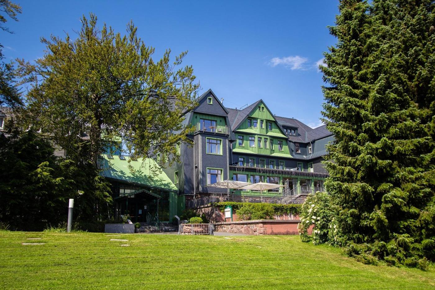 Berg & Spa Hotel Gabelbach Ilmenau Exteriör bild
