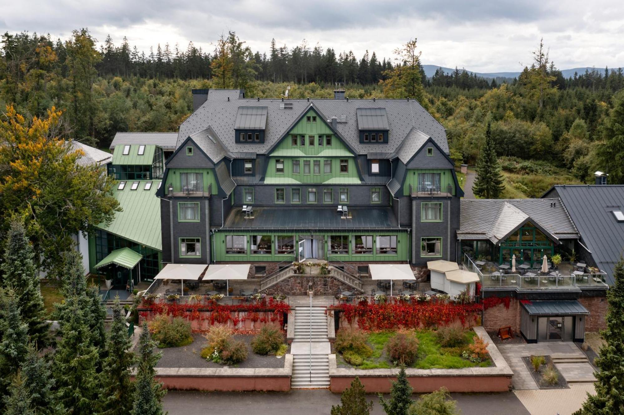 Berg & Spa Hotel Gabelbach Ilmenau Exteriör bild
