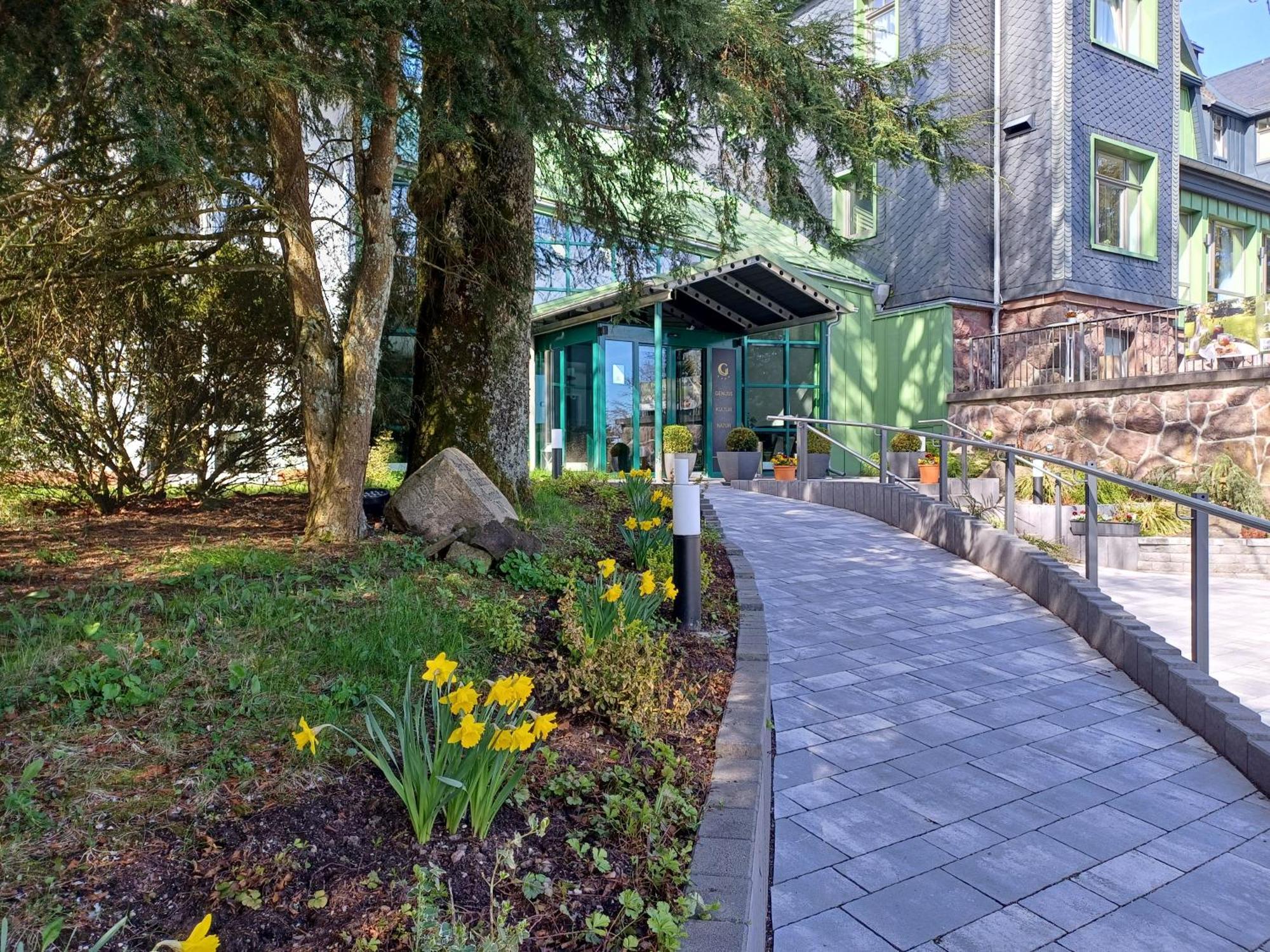 Berg & Spa Hotel Gabelbach Ilmenau Exteriör bild