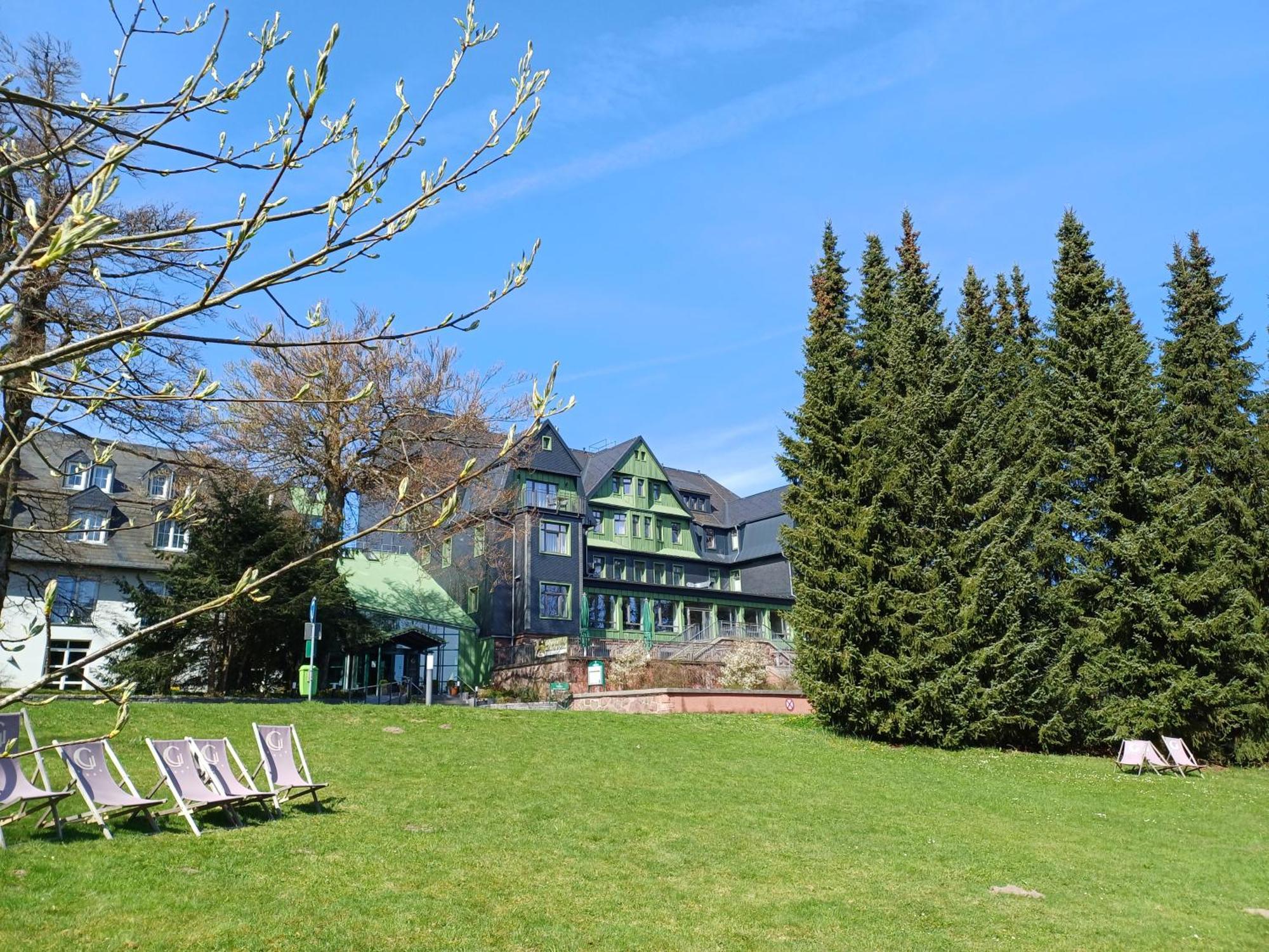 Berg & Spa Hotel Gabelbach Ilmenau Exteriör bild