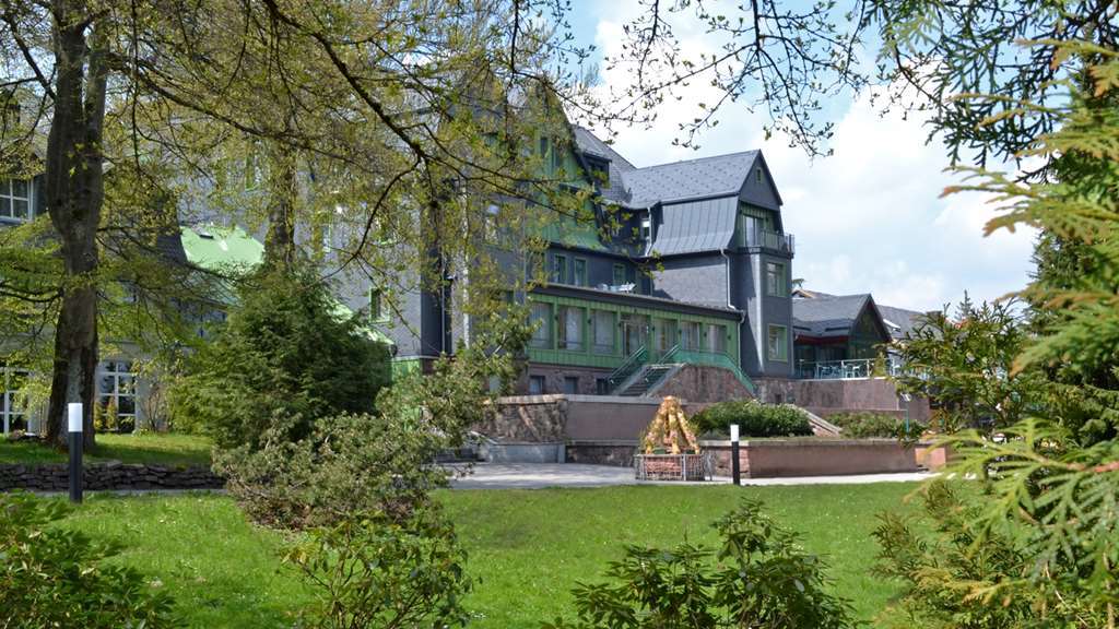 Berg & Spa Hotel Gabelbach Ilmenau Exteriör bild